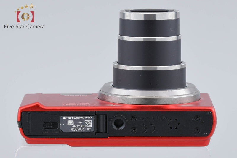 Casio EXILIM EX-ZS160 Red 16.1 MP Digital Camera