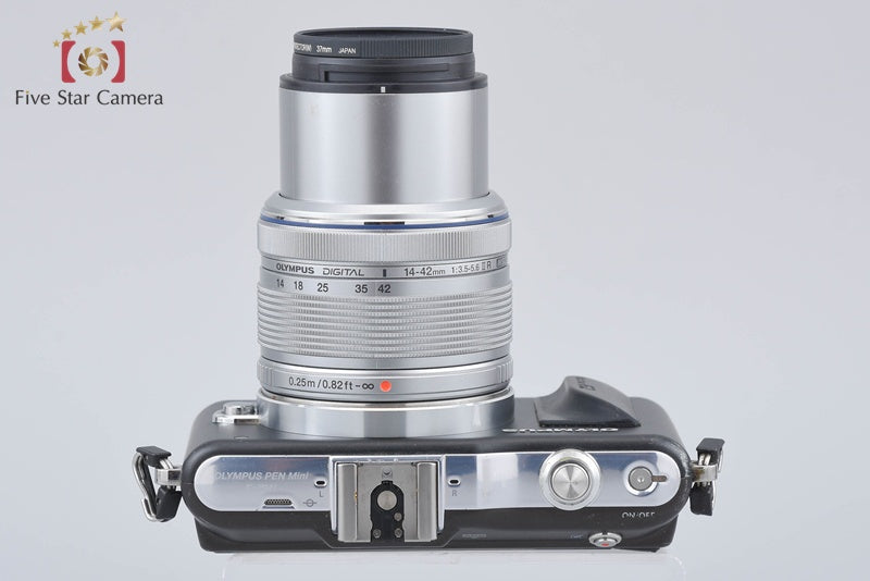 Olympus PEN mini E-PM1 Black 12.3 MP 14-42 Lens
