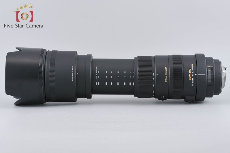 Sigma APO 50-500mm f/4.5-6.3 DG OS HSM for Pentax