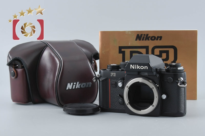 Nikon F3 Eye Level 35mm SLR Film Camera Body 2026.07 Overhauled!!
