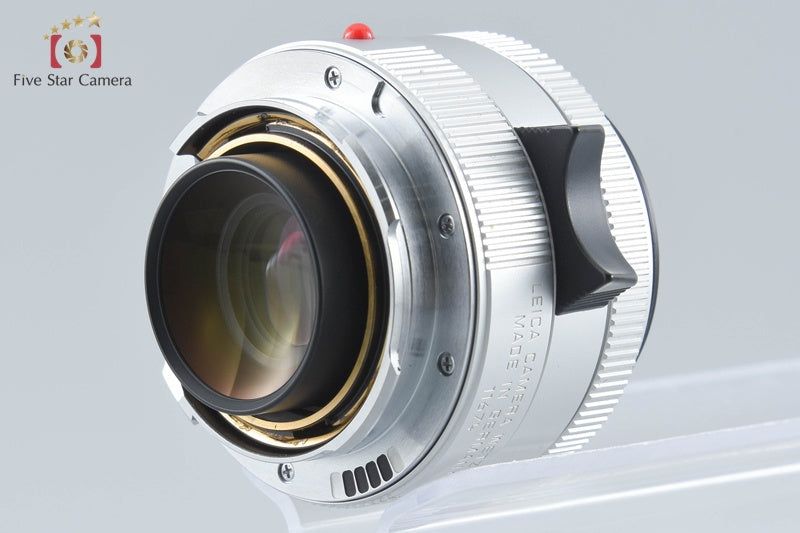 Leica SUMMICRON-M 35mm f/2 ASPH. E39 11674 Silver from Japan