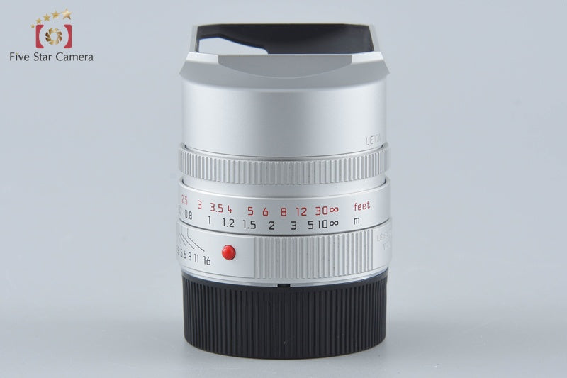 Leica SUMMICRON-M 35mm f/2 ASPH. E39 11674 Silver from Japan