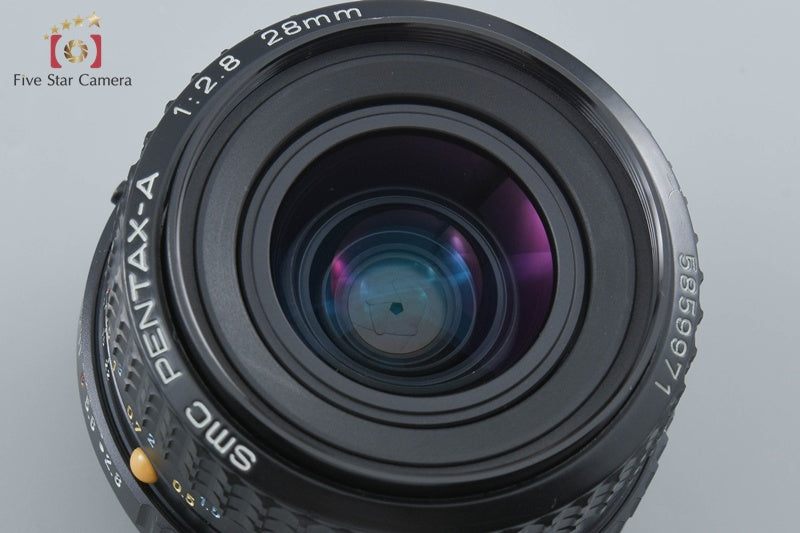 Pentax SMC A 28mm f/2.8 K Mount Lens