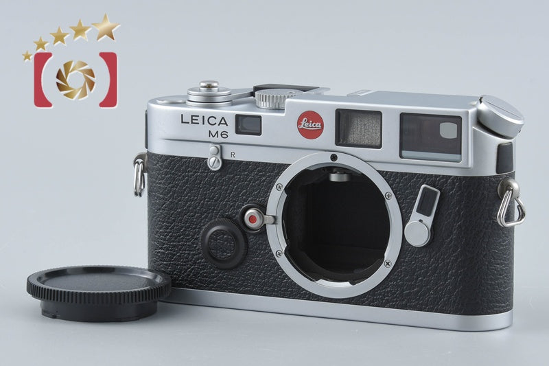 Leica M6 Chrome 35mm Rangefinder Film Camera Body
