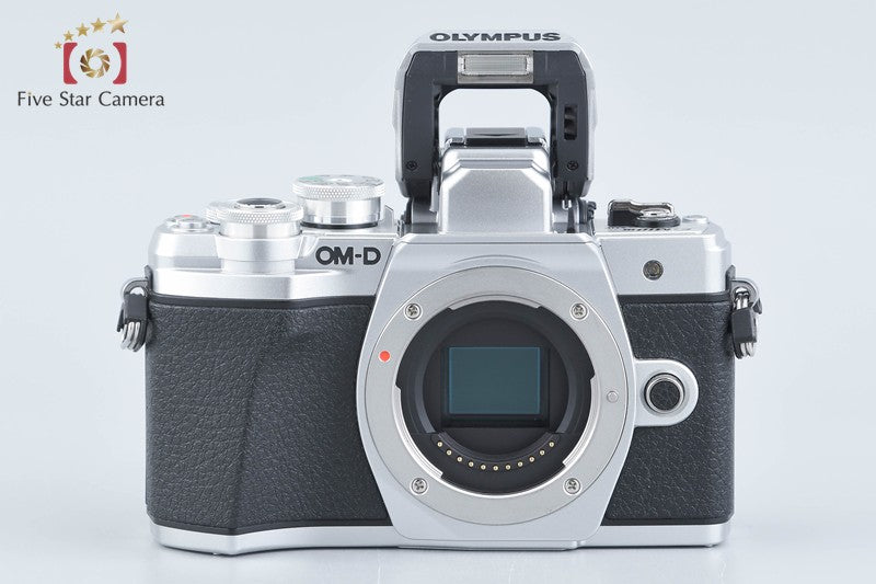 Olympus OM-D E-M10 Mark III Silver 16.1 MP 14-42 40-150 EZ Lenses w/ Box