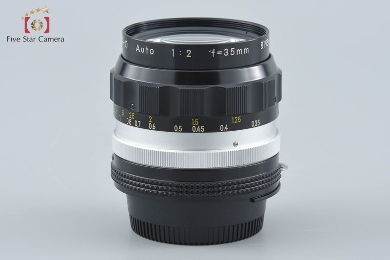Nikon NIKKOR-O Auto 35mm f/2 Ai Converted