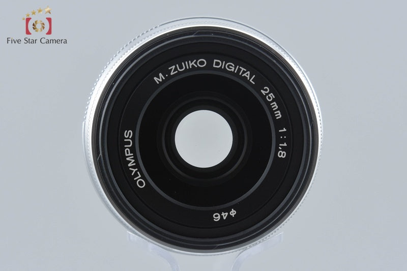 Olympus M.ZUIKO DIGITAL 25mm f/1.8 Silver w/ Box from Japan