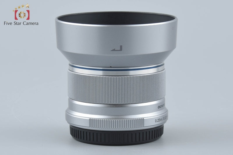 Olympus M.ZUIKO DIGITAL 25mm f/1.8 Silver w/ Box from Japan