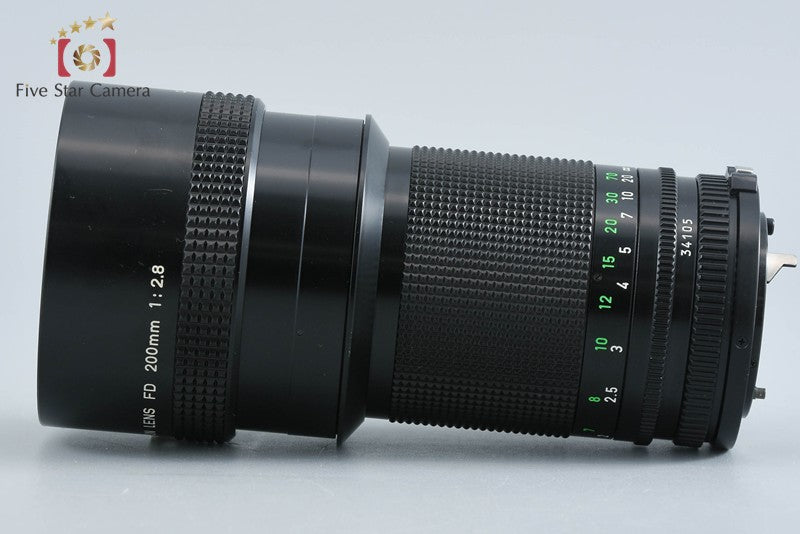 Canon New FD 200mm f/2.8 from Japan