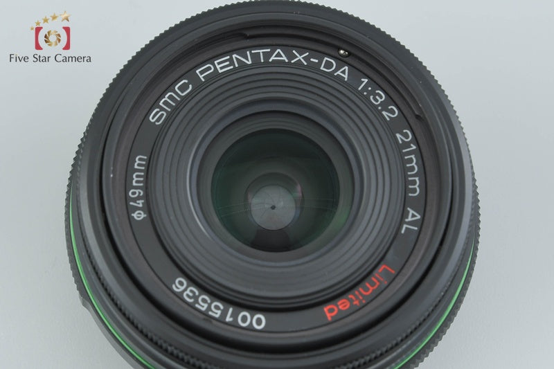 PENTAX SMC DA 21mm f/3.2 AL Limited Black w/ Box