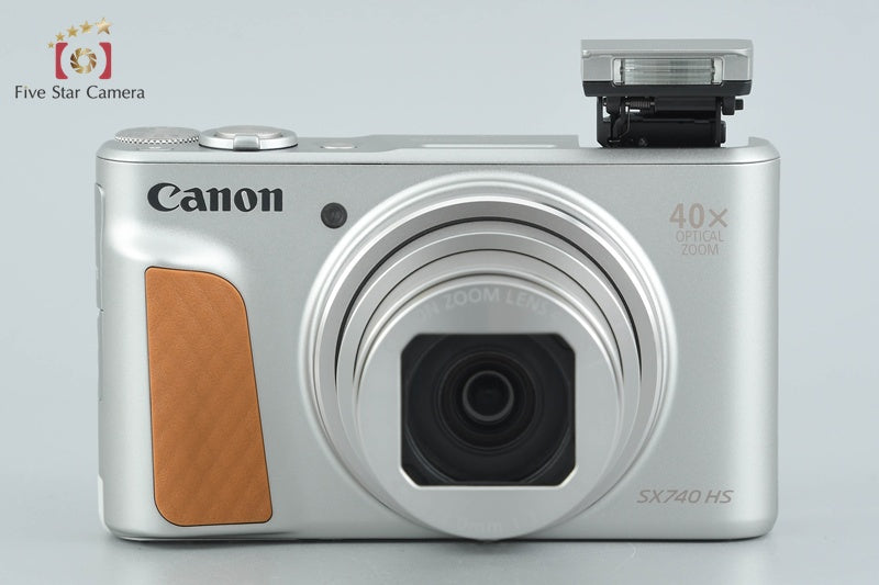 Canon PowerShot SX740 HS Silver 20.3 MP Digital Camera w/ Box