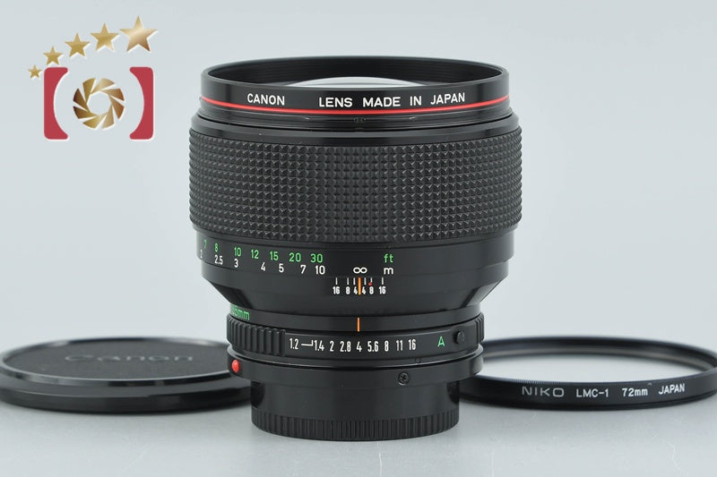 Canon New FD 85mm f/1.2 L from Japan