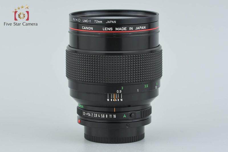 Canon New FD 85mm f/1.2 L from Japan