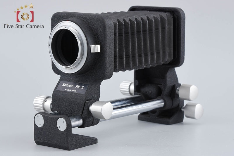 Nikon PB-5 Bellows Focusing Attachment + PS-5 Slide Copying Adapter w/ Box