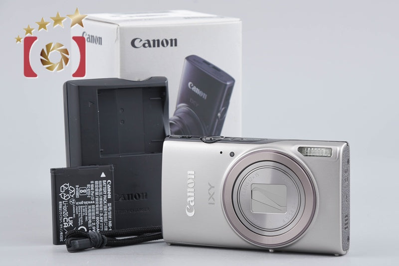 Canon IXY 650 Silver 20.0 MP Digital Camera w/ Box