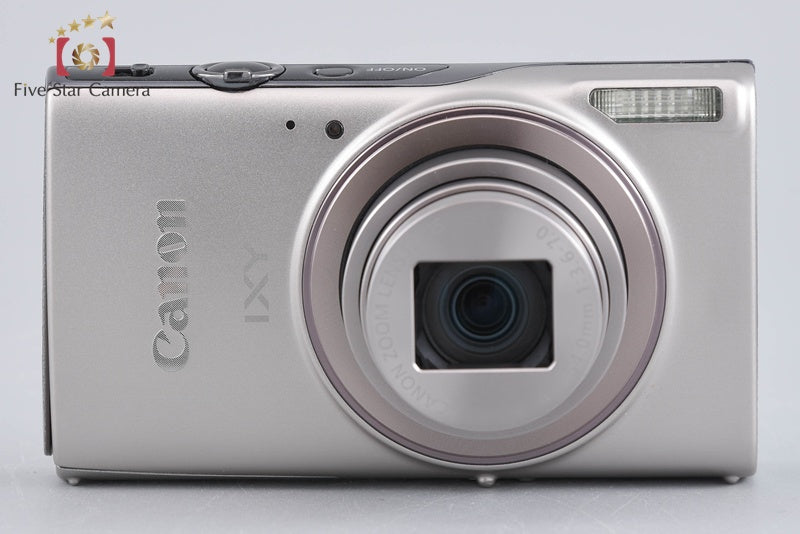 Canon IXY 650 Silver 20.0 MP Digital Camera w/ Box