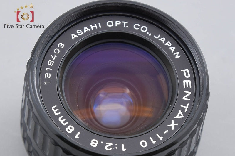 Pentax 110 18mm f/2.8 + 24mm f/2.8 + 50mm f/2.8