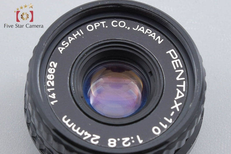 Pentax 110 18mm f/2.8 + 24mm f/2.8 + 50mm f/2.8