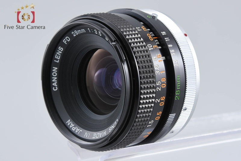 Canon FD 28mm f/3.5 S.C.