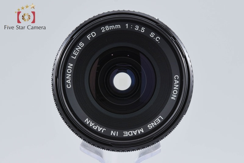 Canon FD 28mm f/3.5 S.C.