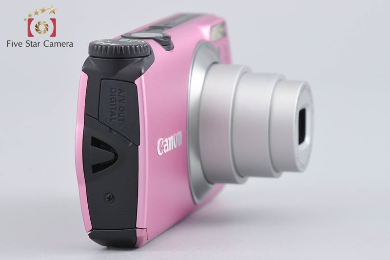 Canon PowerShot A3200 IS Pink 14.1 MP Digital Camera w/ Box