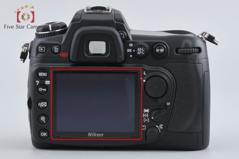"Shutter count 24" Nikon D300 12.3 MP Digital SLR Camera Body