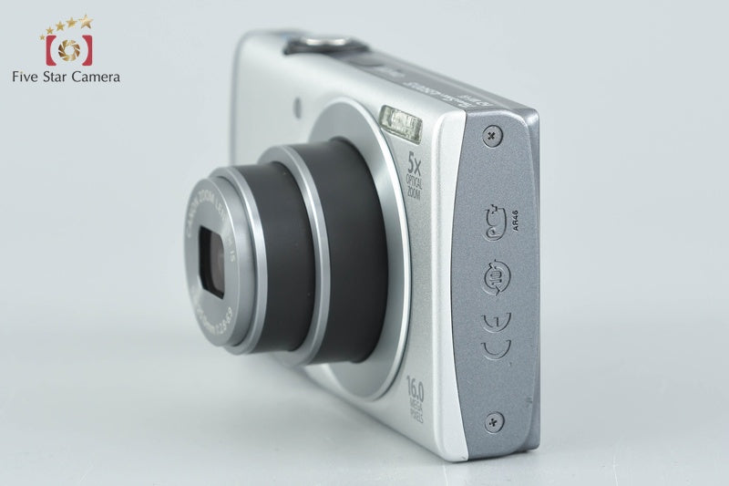 Canon PowerShot A3500 IS Silver 16.0 MP Digital Camera w/ Box