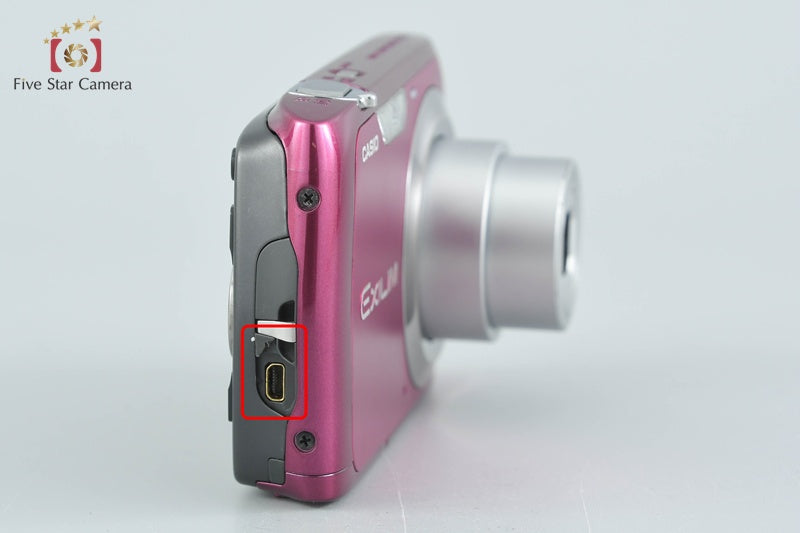 Casio EXILIM EX-Z370 Purple 14.1 MP Digital Camera