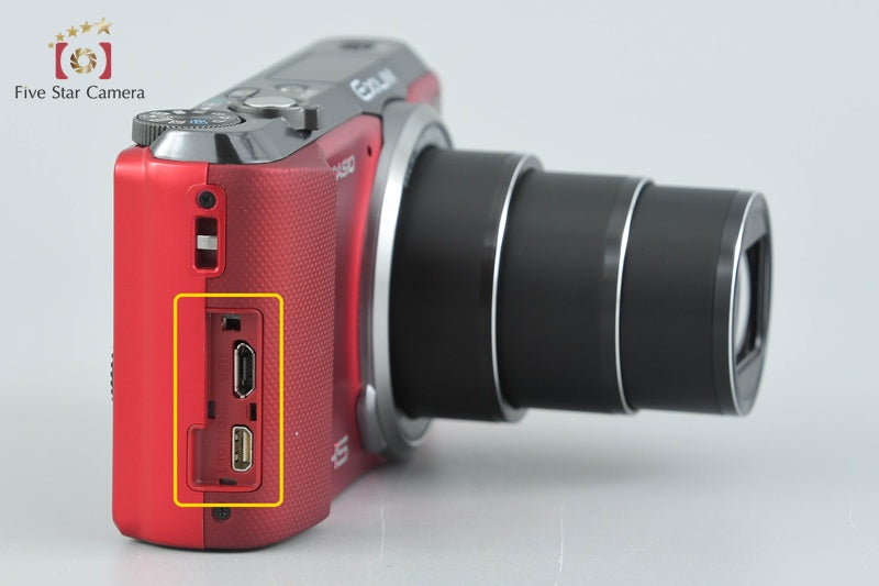 Casio HIGH SPEED EXILIM EX-ZR800 Red 16.1 MP Digital Camera