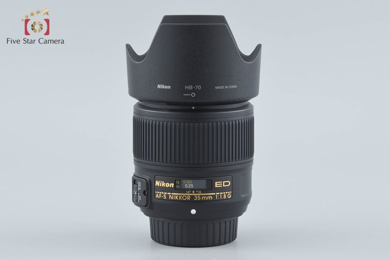 Nikon AF-S NIKKOR 35mm f/1.8 G ED w/ Box