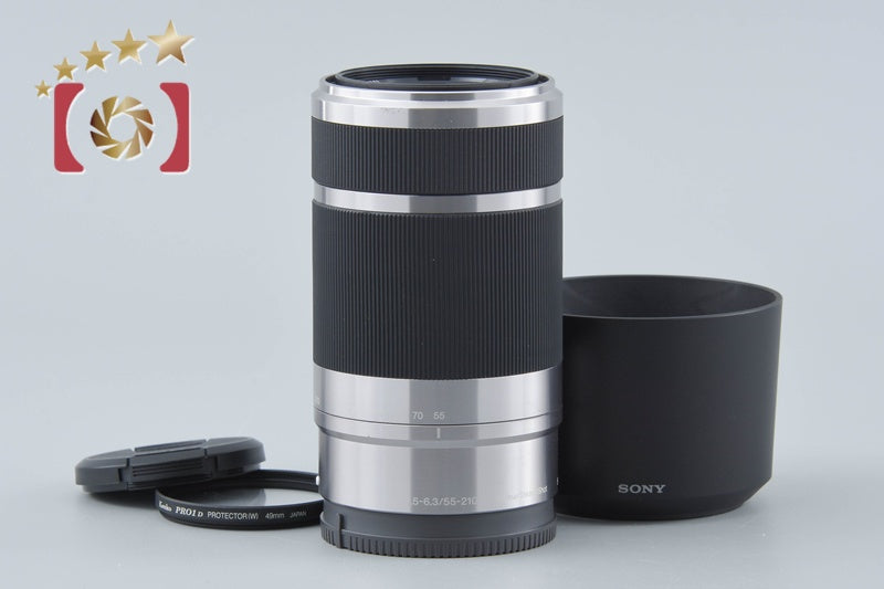 Sony E 55-210mm f/4.5-6.3 OSS Silver SEL55210