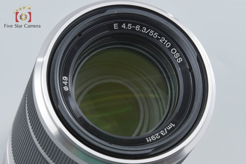 Sony E 55-210mm f/4.5-6.3 OSS Silver SEL55210