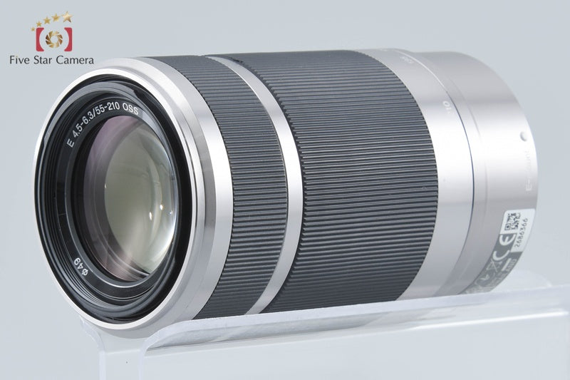 Sony E 55-210mm f/4.5-6.3 OSS Silver SEL55210
