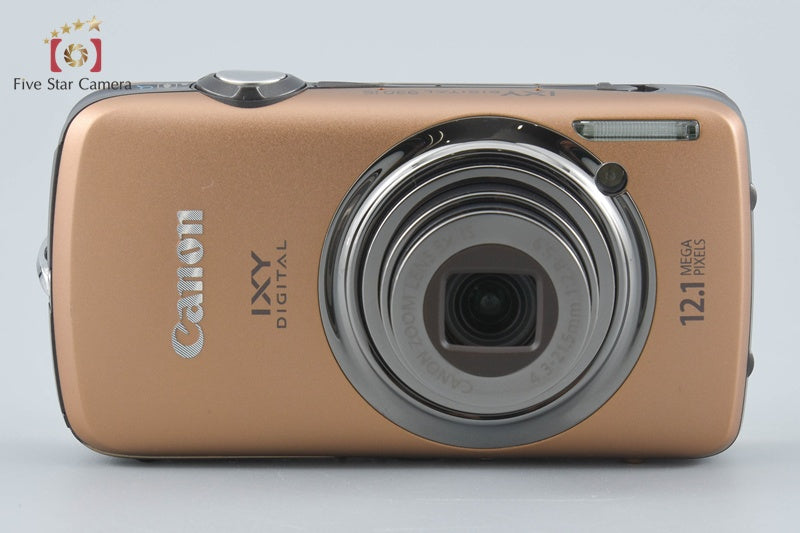 Canon IXY Digital 930 IS Brown 12.1 MP Digital Camera w/ Box