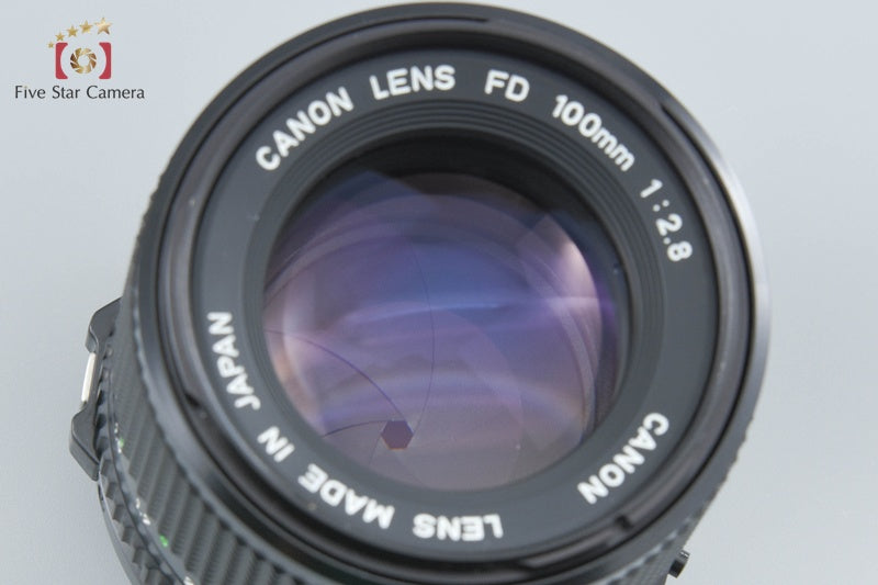Canon New FD 100mm f/2.8