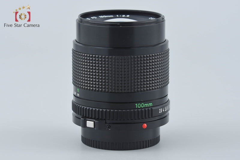 Canon New FD 100mm f/2.8