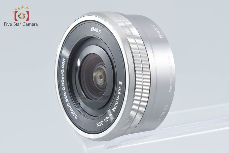 SONY E PZ 16-50mm f/3.5-5.6 OSS SELP1650 Silver Sony E Mount