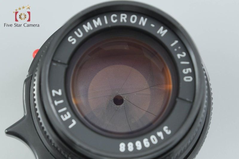 Leica SUMMICRON-M 50mm f/2 2nd Black E39