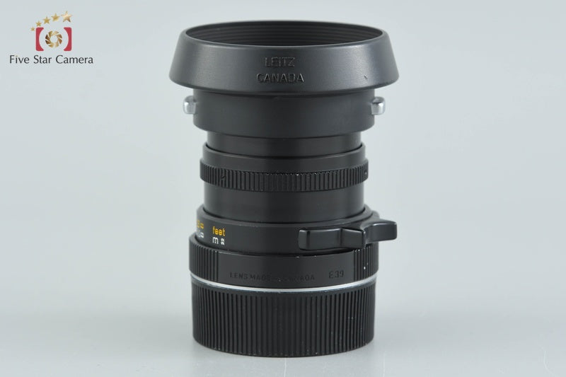 Leica SUMMICRON-M 50mm f/2 2nd Black E39
