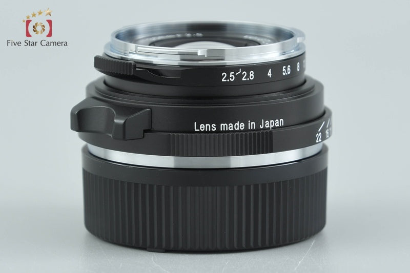 Voigtlander COLOR-SKOPAR 35mm f/2.5 Leica M Mount w/ Box