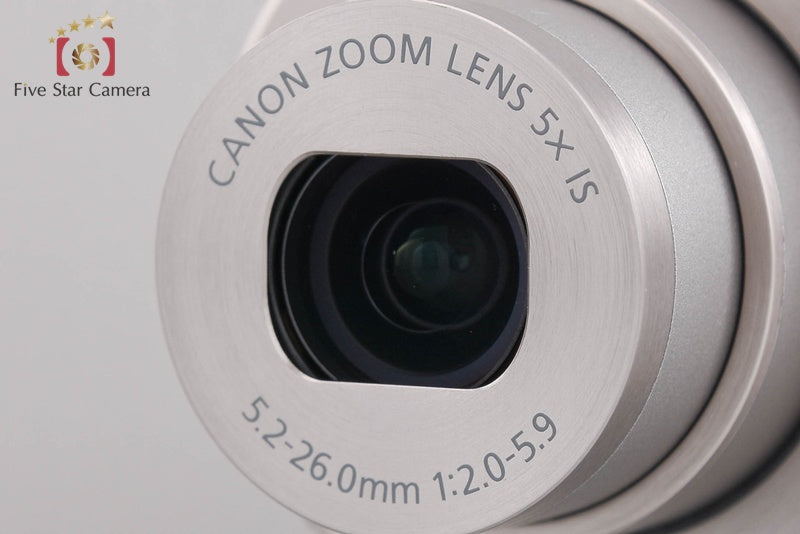 Canon PowerShot S110 Silver 12.1 MP Digital Camera w/ Box