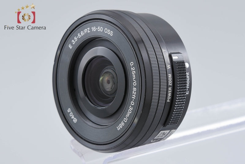 SONY E PZ 16-50mm f/3.5-5.6 OSS SELP1650 Black Sony E Mount