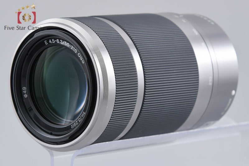 SONY E 55-210mm f/4.5-6.3 OSS Silver SEL55210
