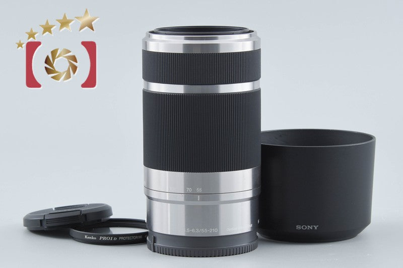 Sony E 55-210mm f/4.5-6.3 OSS Silver SEL55210