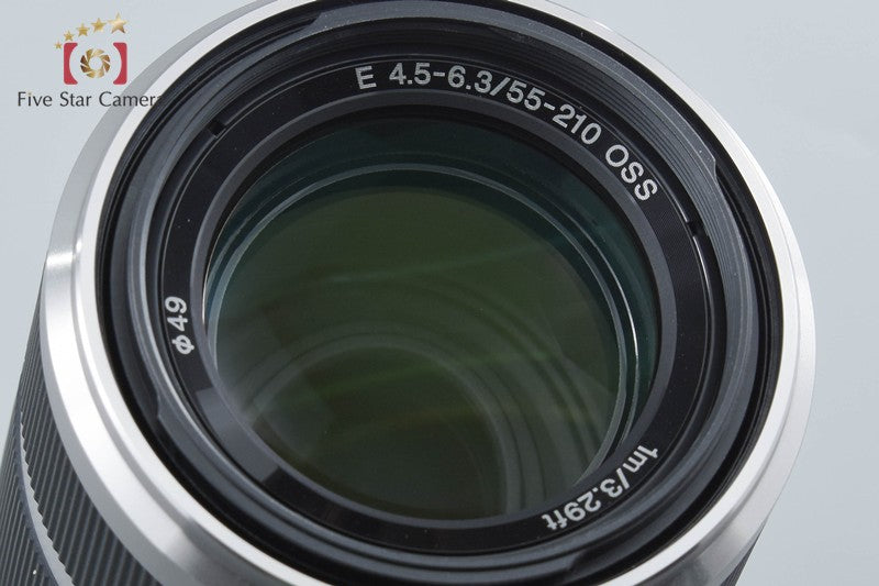 Sony E 55-210mm f/4.5-6.3 OSS Silver SEL55210