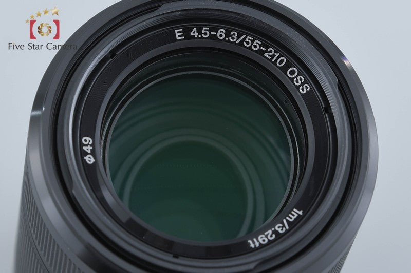 Sony E 55-210mm f/4.5-6.3 OSS Black SEL55210