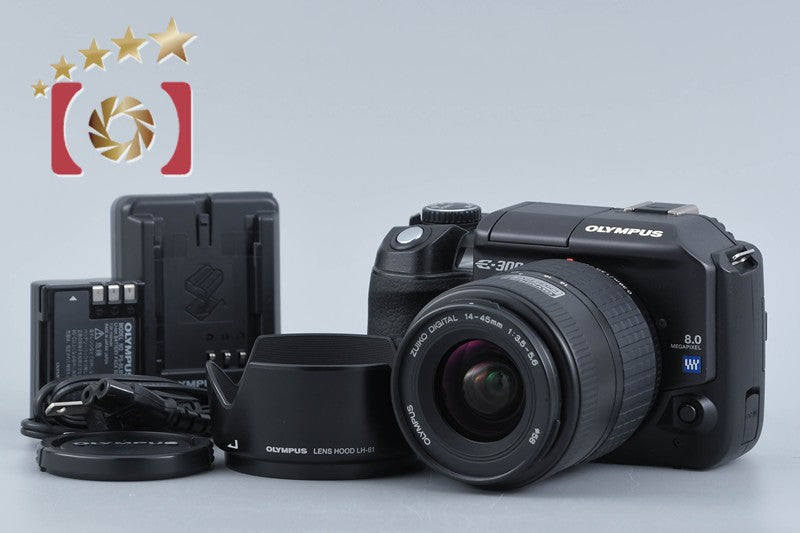 "Count 4,172" Olympus E-300 8.0 MP DSLR Camera + ZUIKO DIGITAL 14-45mm f/3.5-5.6