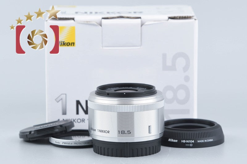 Nikon 1 NIKKOR 18.5mm f/1.8 Silver w/ Box