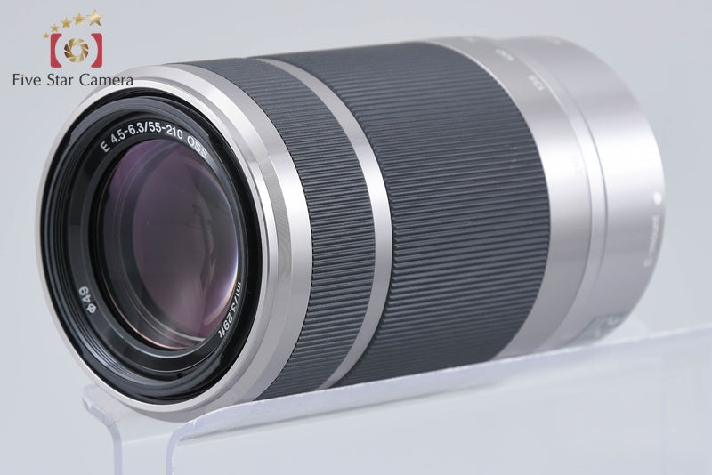 SONY E 55-210mm f/4.5-6.3 OSS Silver SEL55210