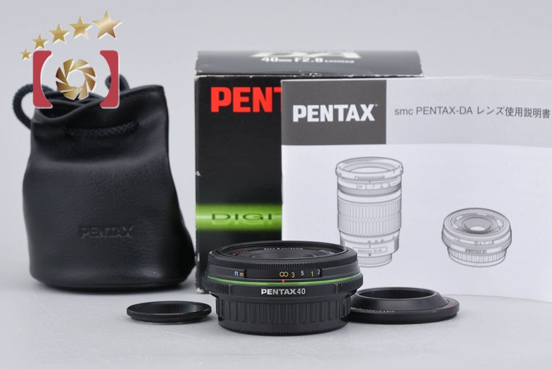 PENTAX SMC DA 40mm f/2.8 Limited Black w/ Box